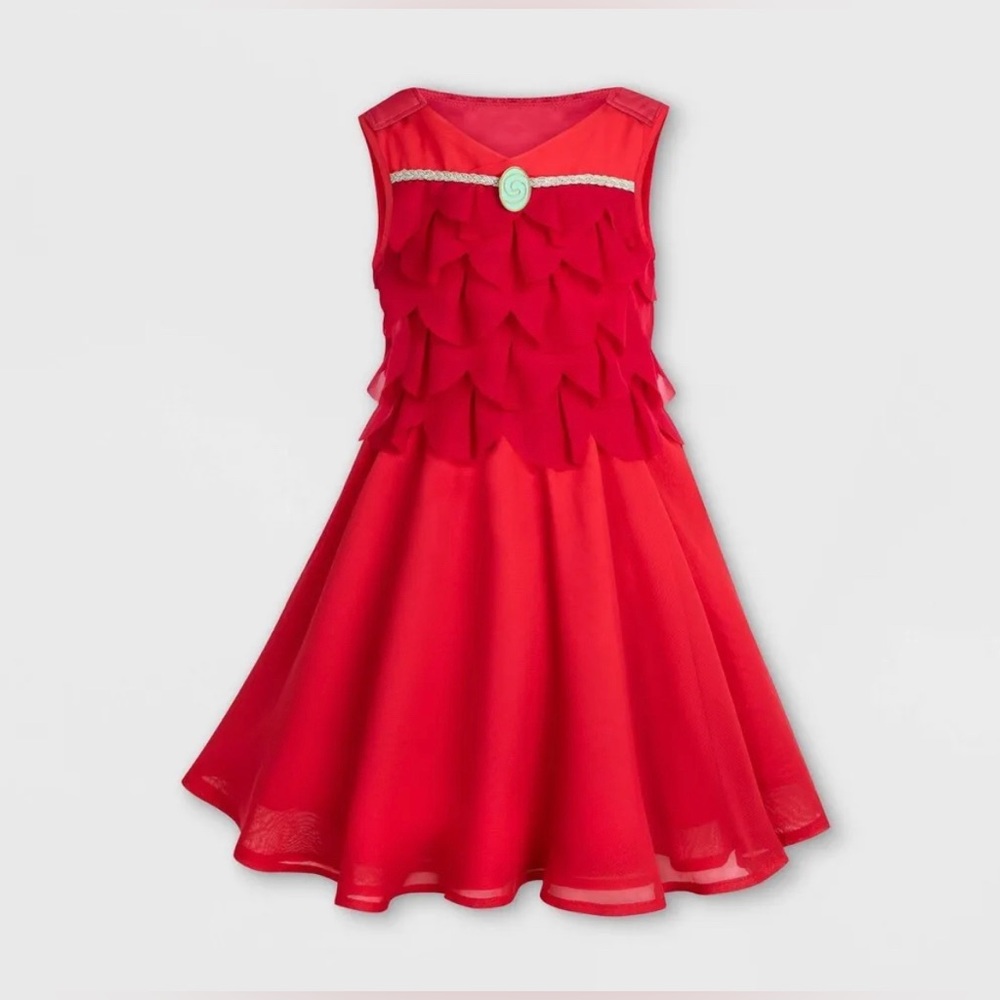 Disney Moana Adaptive Dress - Red